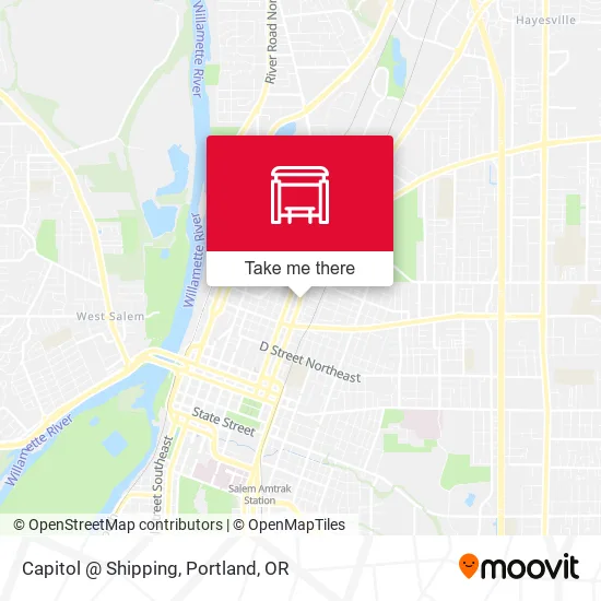 Capitol @ Shipping map