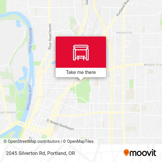 2045 Silverton Rd map