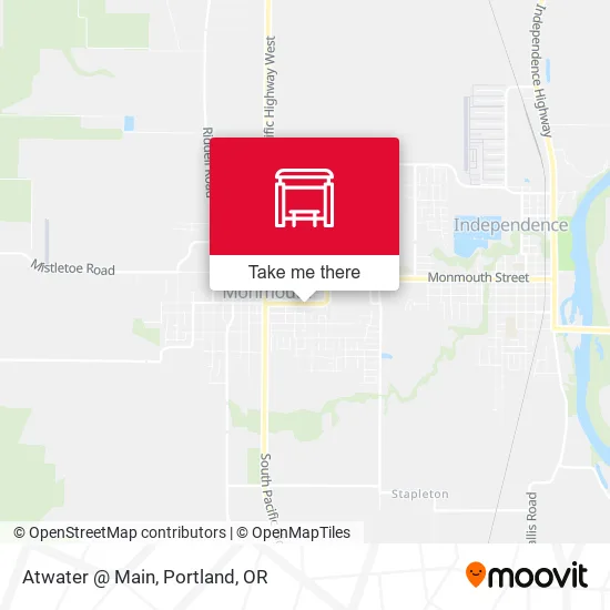 Atwater @ Main map