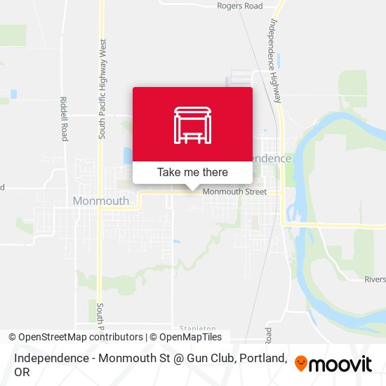 Mapa de Independence - Monmouth St @ Gun Club