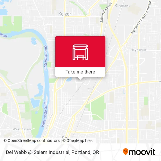 Del Webb @ Salem Industrial map