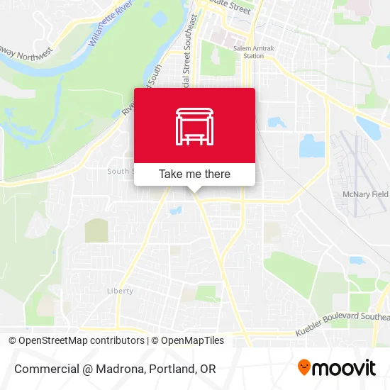 Commercial @ Madrona map