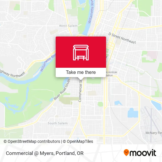Commercial @ Myers map