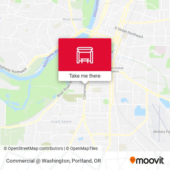 Commercial @ Washington map
