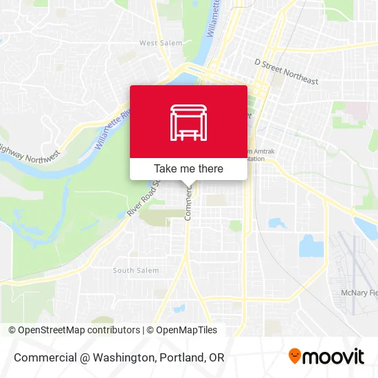 Commercial @ Washington map