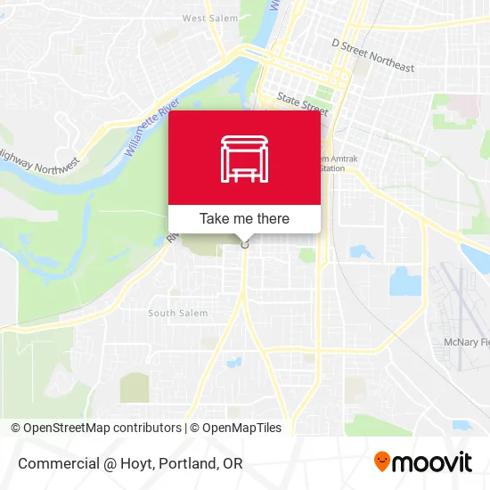 Commercial @ Hoyt map