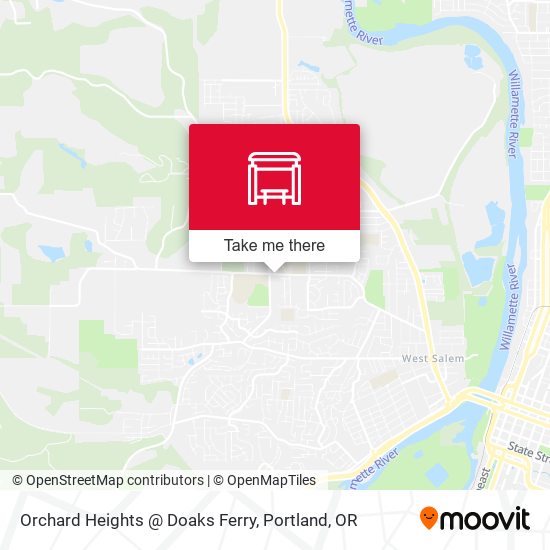 Orchard Heights @ Doaks Ferry map