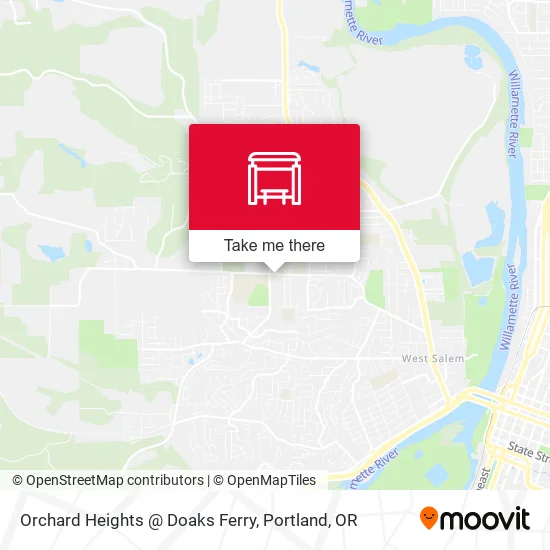 Orchard Heights @ Doaks Ferry map