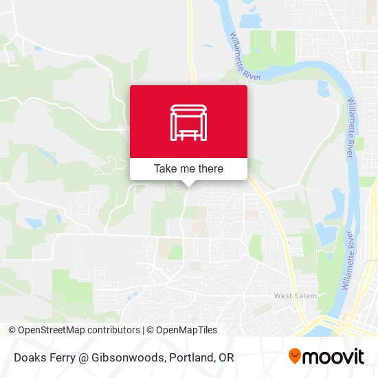 Doaks Ferry @ Gibsonwoods map
