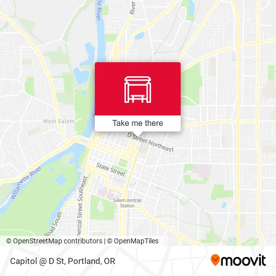 Mapa de Capitol @ D St