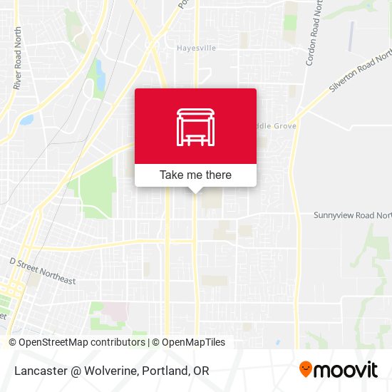 Lancaster @ Wolverine map