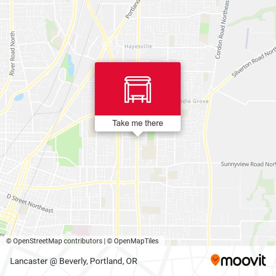 Lancaster @ Beverly map