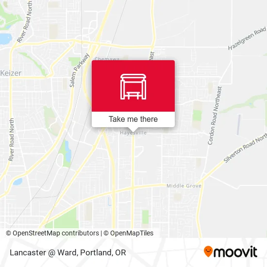 Lancaster @ Ward map