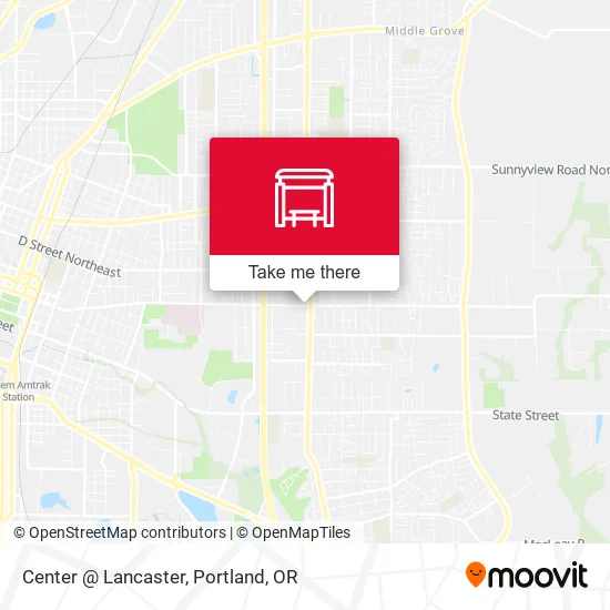 Center @ Lancaster map