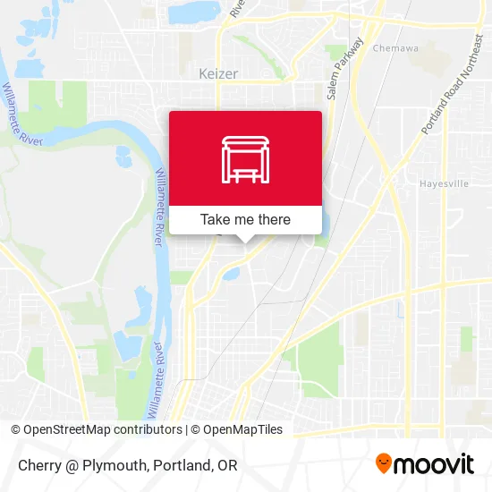 Cherry @ Plymouth map