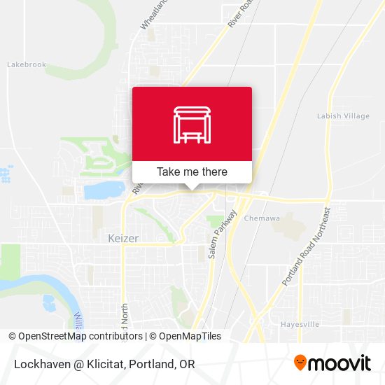 Lockhaven @ Klicitat map