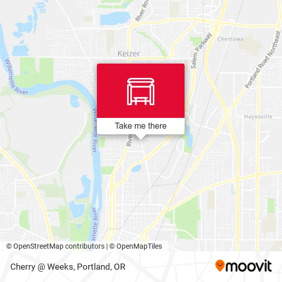 Cherry @ Weeks map