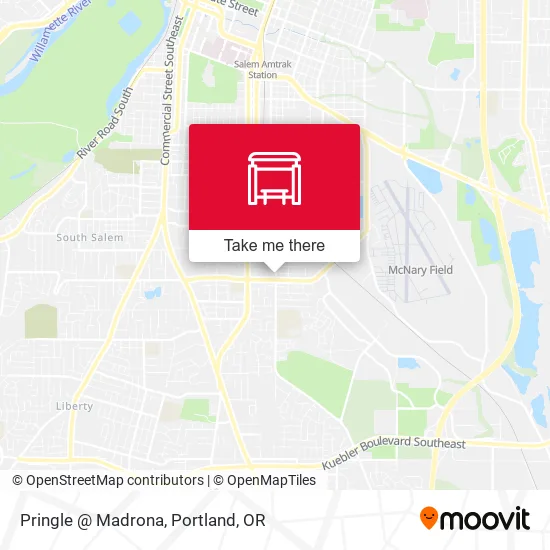 Pringle @ Madrona map