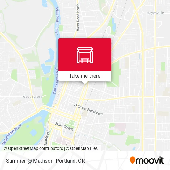 Summer @ Madison map
