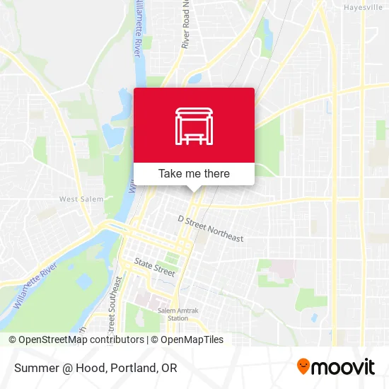 Summer @ Hood map