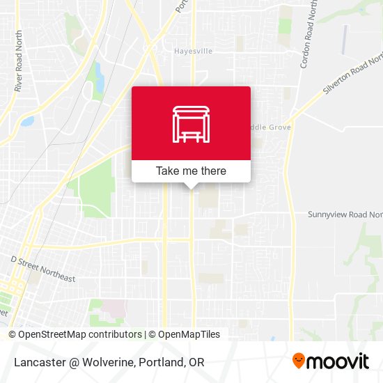 Lancaster @ Wolverine map