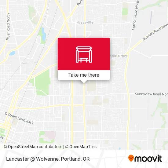 Lancaster @ Wolverine map