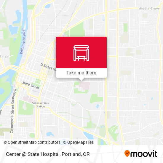 Center @ State Hospital map