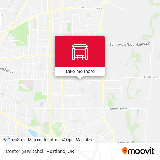 Center @ Mitchell map