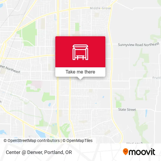 Center @ Denver map