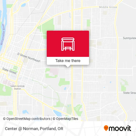 Center @ Norman map