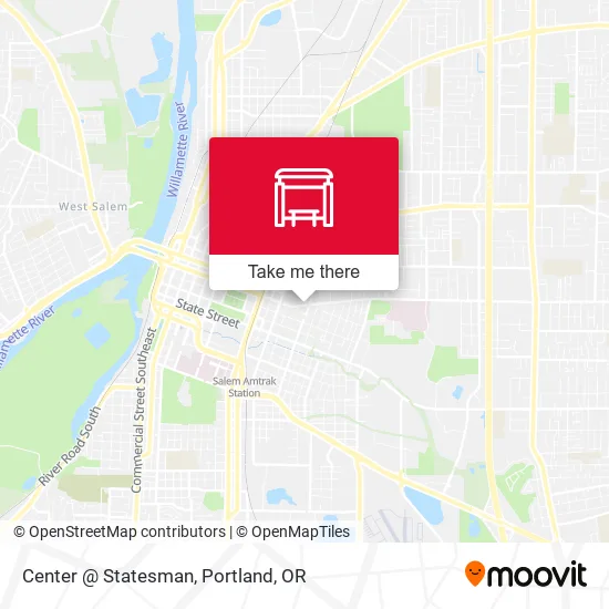 Center @ Statesman map