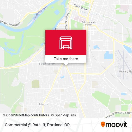 Commercial @ Ratcliff map