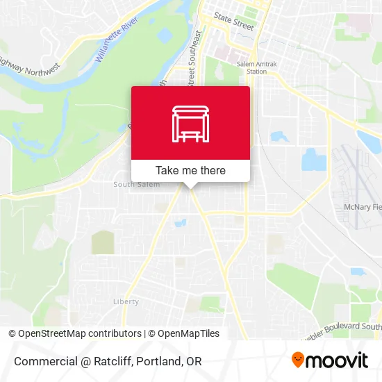 Commercial @ Ratcliff map