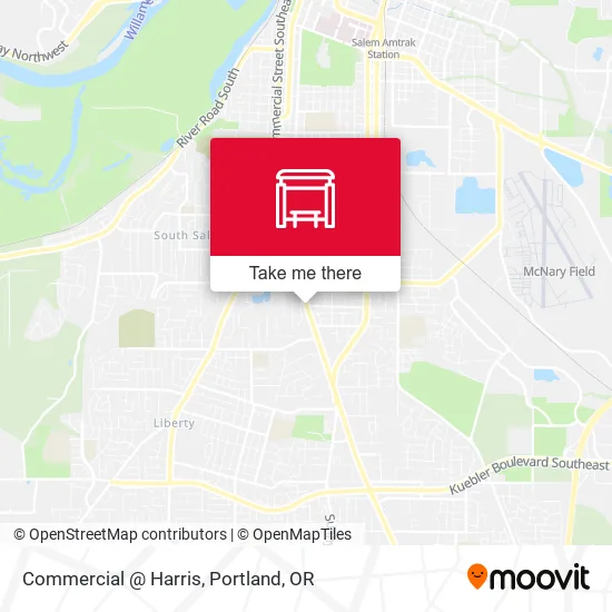 Commercial @ Harris map
