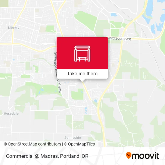 Commercial @ Madras map