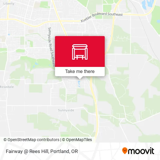 Fairway @ Rees Hill map