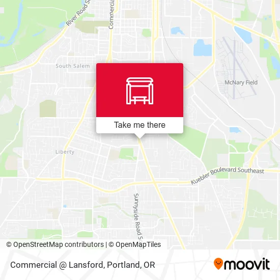 Commercial @ Lansford map
