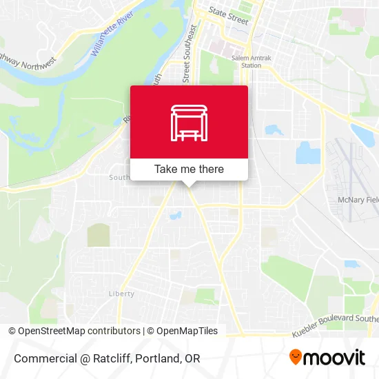 Commercial @ Ratcliff map