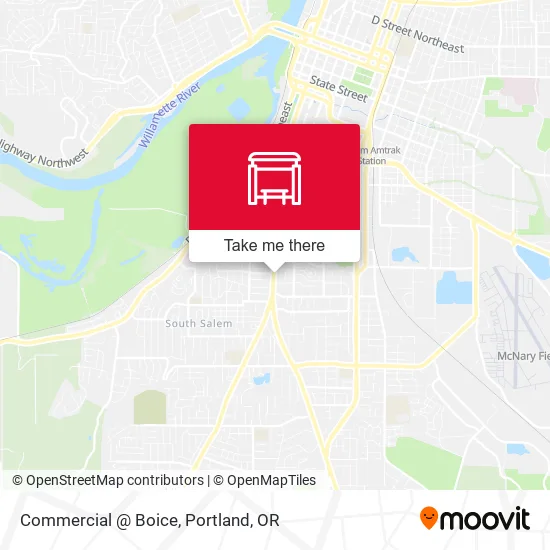 Commercial @ Boice map