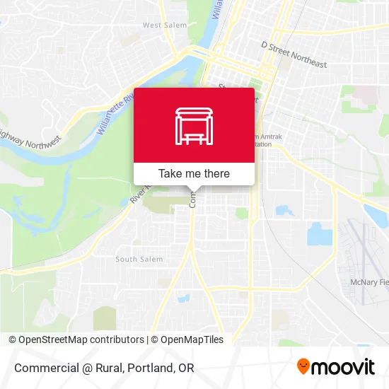 Commercial @ Rural map