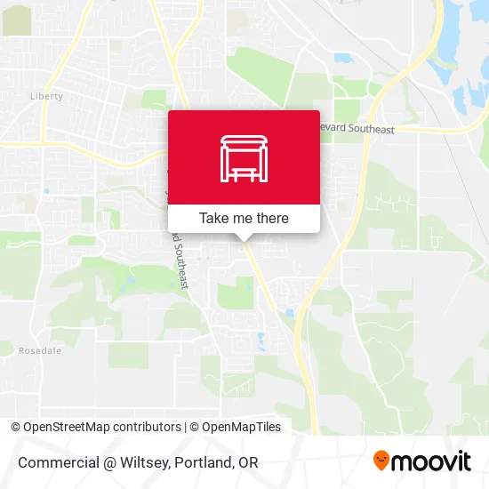 Commercial @ Wiltsey map