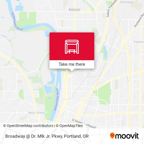 Broadway @ Dr. Mlk Jr. Pkwy map