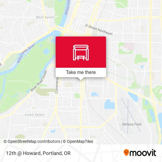 12th @ Howard map