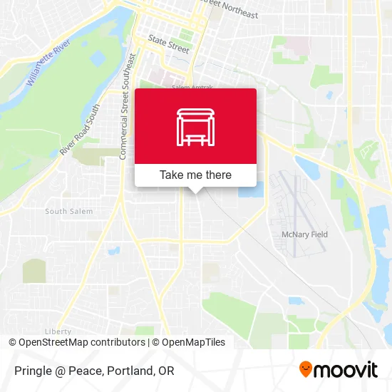 Pringle @ Peace map