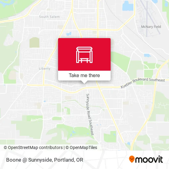 Mapa de Boone @ Sunnyside