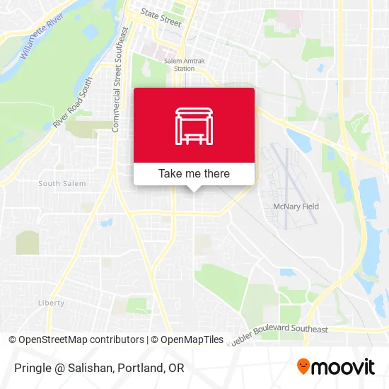 Pringle @ Salishan map