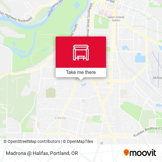 Madrona @ Halifax map