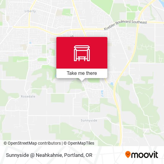 Sunnyside @ Neahkahnie map