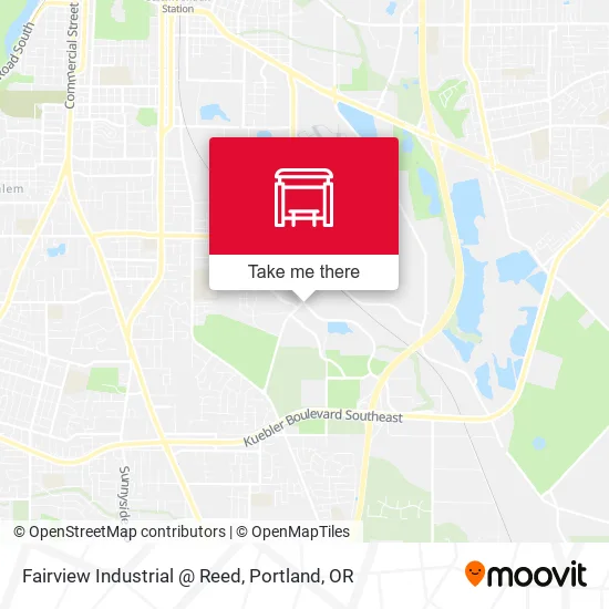 Fairview Industrial @ Reed map