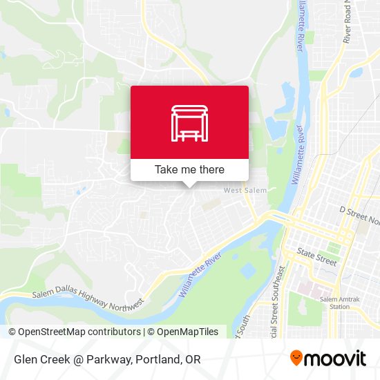Mapa de Glen Creek @ Parkway